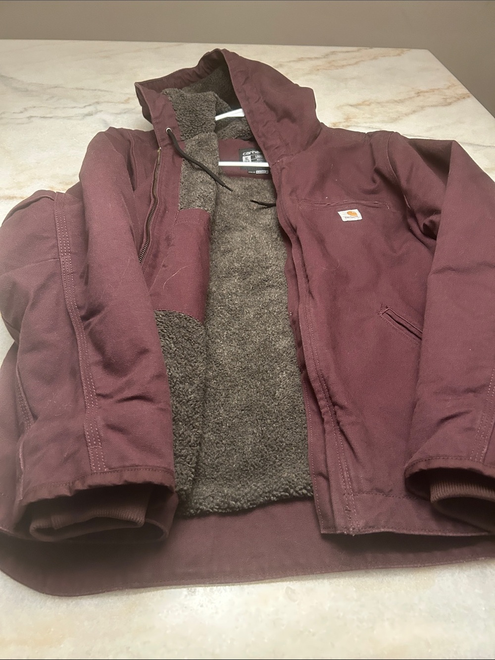 Carhartt XL Maroon Jacket